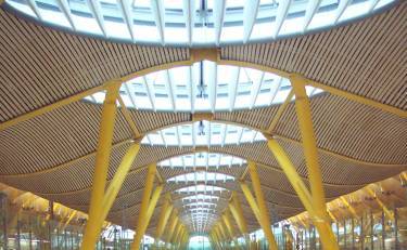 lucernarios aeropuerto Barajas Madrid